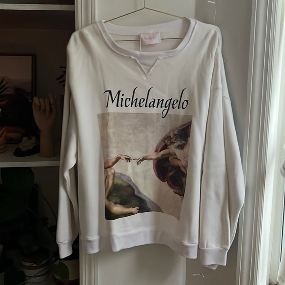 selkie Sweaters - Selkie Michelangelo sweatshirt